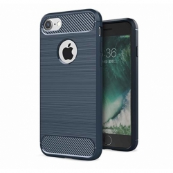 Husa APPLE iPhone 6/6S Plus - Carbon (Bleumarin) FORCELL