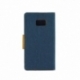 Husa LG G4 Mini / Magna - Canvas Book (Bleumarin)