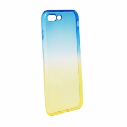 Husa APPLE iPhone 6/6S Plus - Ombre (Albastru/Auriu)