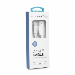 Cablu Date & Incarcare APPLE Lightning (Alb) Blue Star Lite