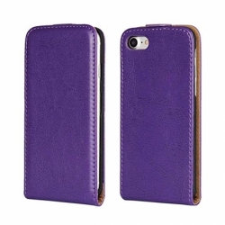Husa APPLE iPhone 5C - Flip Vertical (Violet)