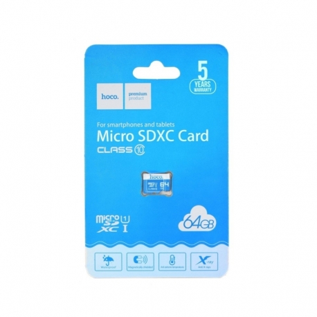 Card MicroSD 64GB (Clasa 10) Hoco