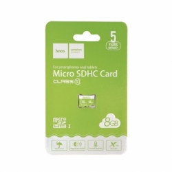 Card MicroSD 8GB (Clasa 10) Hoco