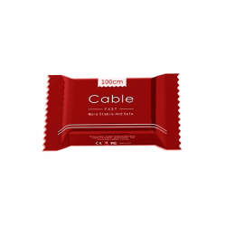 Cablu Date & Incarcare MicroUSB Fast Charge - 1 Metru (Rosu) Candy Box