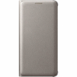 Husa Originala SAMSUNG Galaxy A5 2016 - Flip Wallet (Auriu)