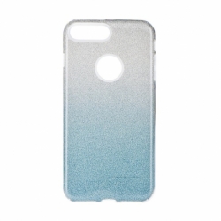Husa APPLE iPhone 7 Plus \ 8 Plus - Forcell Shining (Argintiu/Albastru)