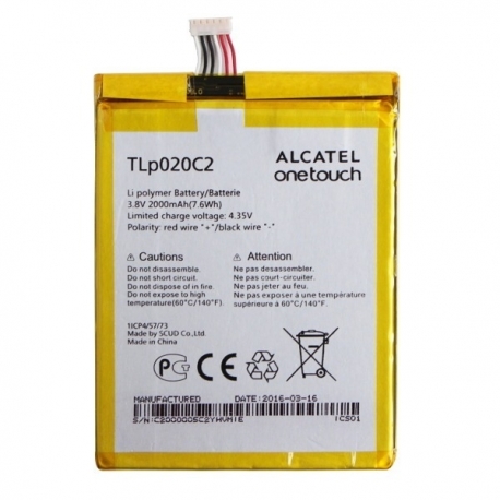 Acumulator Original ALCATEL Idol X Slate (2000 mAh) TLP020C2