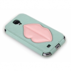 Husa SAMSUNG Galaxy S4 - Monroe Pearl Kiss (Roz/Menta)