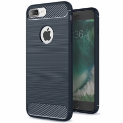 Husa APPLE iPhone 7 Plus \ 8 Plus - Carbon (Bleumarin) FORCELL