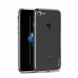 Husa APPLE iPhone 7 Plus \ 8 Plus + Folie Siliconata Full Face (Transparent) Ipaky Effort