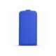 Husa ALCATEL Idol 3 - 5.5" - Flip Vertical (Albastru)