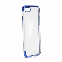 Husa APPLE iPhone 5\5S\SE - Plating Soft (Albastru)