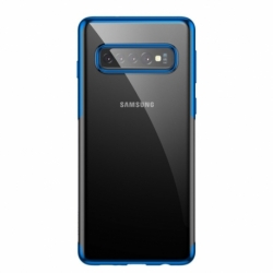 Husa SAMSUNG Galaxy S10 - Plating Soft (Albastru)