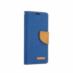 Husa SAMSUNG Galaxy S6 Edge - Canvas Book (Albastru)