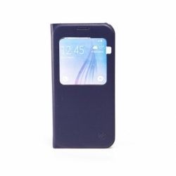 Husa SAMSUNG Galaxy S5 Mini - S-View (Bleumarin) MOBIAMA