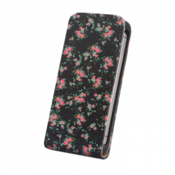 Husa SAMSUNG Galaxy S4 - Flip Vertical (Flowers 2)