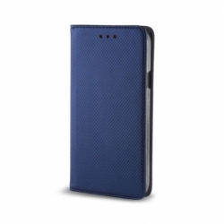 Husa LG Q60 - Smart Magnet (Bleumarin)