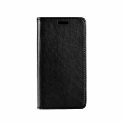 Husa SAMSUNG Galaxy Note 10 Plus - Magnet Piele (Negru)
