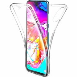 Husa SAMSUNG Galaxy A70 / A70s - 360 Grade (Fata Silicon/Spate Plastic)