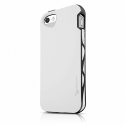 Husa APPLE iPhone 5/5S/SE - IT Skins Case (Alb&Negru)