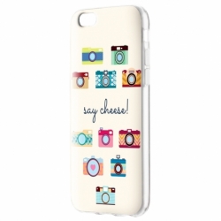 Husa APPLE iPhone 5/5S/SE - Art (Say Cheese)