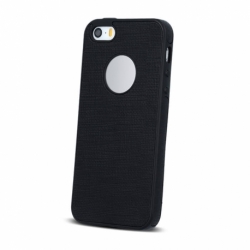 Husa APPLE iPhone 6/6S - Cloth (Negru)