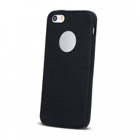 Husa APPLE iPhone 6/6S - Cloth (Negru)