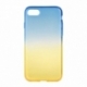 Husa APPLE iPhone 5/5S/SE - Ombre (Albastru&Auriu)