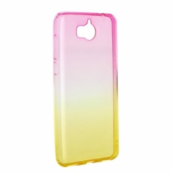 Husa APPLE iPhone 6/6S - Ombre (Roz&Auriu)