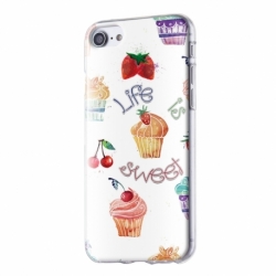 Husa APPLE iPhone 6/6S - Art (Life Is Sweet)