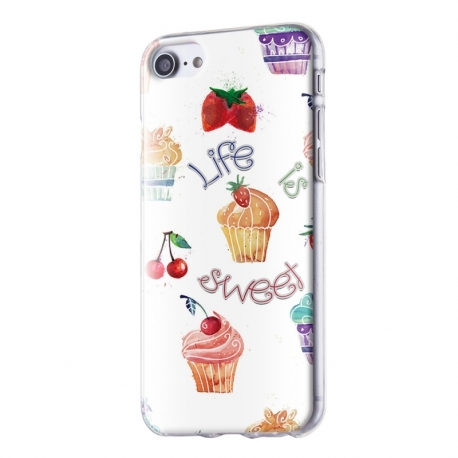 Husa APPLE iPhone 6/6S - Art (Life Is Sweet)