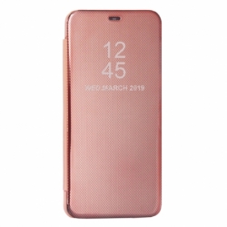 Husa SAMSUNG Galaxy A50 \ A50s \ A30s - Flip Wallet Clear Stripes (Roz) Blister