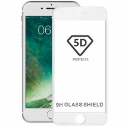 Folie de Sticla 5D Full Glue APPLE iPhone 6\6S (Alb) ATX