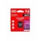 Card MicroSD 64GB + Adaptor (Clasa 10) GoodRam