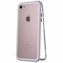 Husa APPLE iPhone SE 2 (2020) - 360 Grade Magnetic (Argintiu)