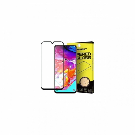 Folie de Sticla 5D Full Glue SAMSUNG Galaxy A70 (Negru) Case Friendly Wozinsky