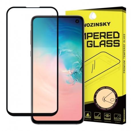 Folie de Sticla 5D Full Glue SAMSUNG Galaxy S10e (Negru) Case Friendly Wozinsky