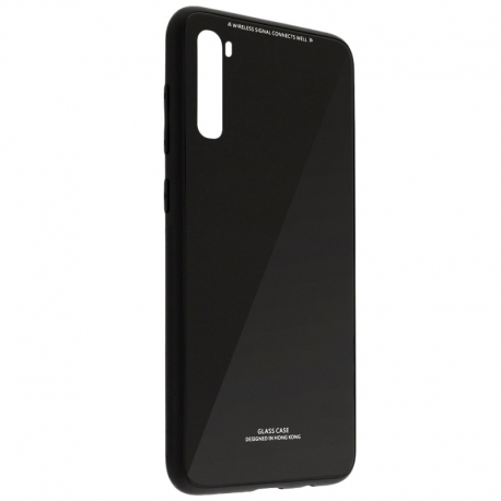 Husa XIAOMI Redmi Note 8 - Glass (Negru)