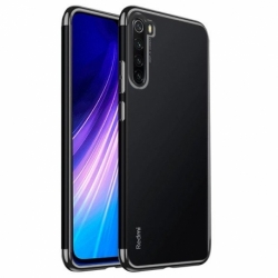 Husa Xiaomi Redmi Note 8 - Plating Soft (Negru)