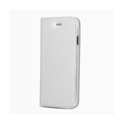 Husa SAMSUNG Galaxy S8 - Magnet Piele (Argintiu)