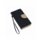Husa SAMSUNG Galaxy A51 - Fancy Book (Negru/Auriu)