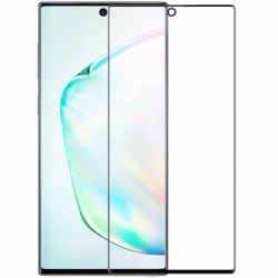Folie de Sticla 5D SAMSUNG Galaxy Note 10 (Negru) Case Friendly Roar