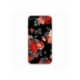 Husa SAMSUNG Galaxy A71 - Flowers 3D (Negru)