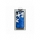 Husa SAMSUNG Galaxy M21 - Flowers 3D (Albastru)