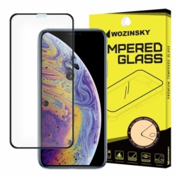 Folie de Sticla 5D APPLE iPhone X \ XS (Negru) Full Glue & Case Friendly Wozinsky