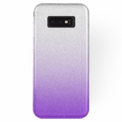 Husa SAMSUNG Galaxy S10e - Shining (Argintiu/Violet) Wozinsky
