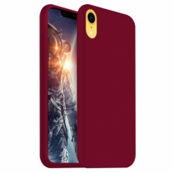 Husa APPLE iPhone XR - Silicone Cover (Visiniu) Blister
