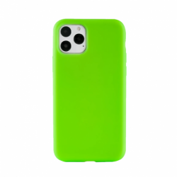Husa APPLE iPhone 11 - Silicone Cover (Verde Neon) Blister
