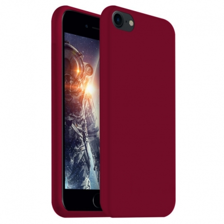 Husa APPLE iPhone 7 \ 8 - Silicone Cover (Visiniu) Blister