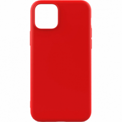 Husa APPLE iPhone 11 Pro Max - Silicone Cover (Rosu) Blister